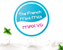 The French Mint Milk 60 ML (Boite de 7 fioles)